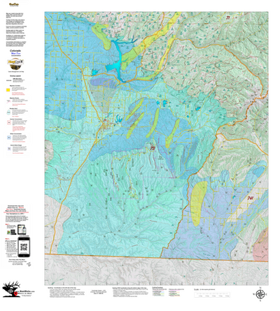 CO Unit 73 Mule Deer Concentrations Preview 1