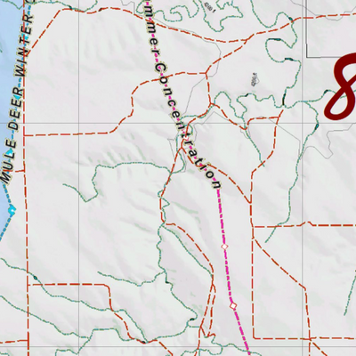CO Unit 89 Mule Deer Concentrations Preview 2