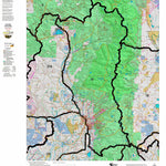 Colorado HuntData LLC Colorado_14_Landownership_and_Elk_and_Mule_Deer_Concentration digital map