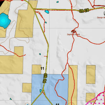 Colorado HuntData LLC Colorado_17_Landownership_and_Elk_and_Mule_Deer_Concentration digital map