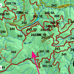 Colorado HuntData LLC Colorado_181_Landownership_and_Elk_and_Mule_Deer_Concentration digital map