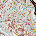 Colorado HuntData LLC Colorado_85_Landownership_and_Elk_and_Mule_Deer_Concentration digital map