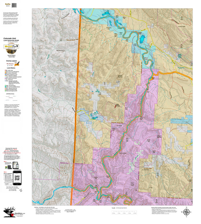 Colorado Unit 1 Elk Concentrations on a Land Ownership Base, the Hybrid Preview 1