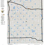 Colorado HuntData LLC Colorado Unit 100 Land Ownership Map with Elk and Mule Deer Concentrations digital map