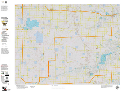 Colorado Unit 101 Elk Concentrations on a Land Ownership Base, the Hybrid Preview 1