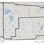 Colorado HuntData LLC Colorado Unit 101 Land Ownership Map with Elk and Mule Deer Concentrations digital map