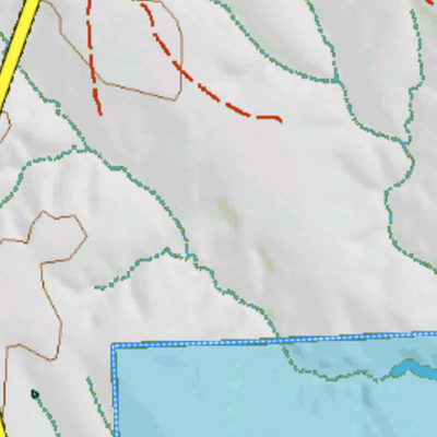 Colorado Unit 103 Elk Concentrations on a Land Ownership Base, the Hybrid Preview 2