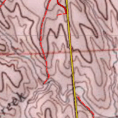 Colorado HuntData LLC Colorado Unit 103 Mule Deer Summer, Winter Concentration Map digital map