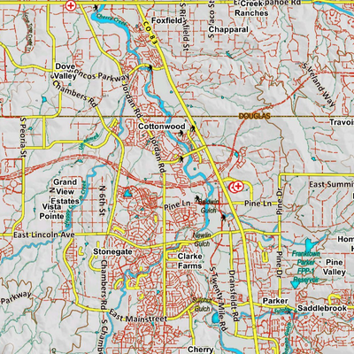 Colorado Unit 104 Elk Concentrations on a Land Ownership Base, the Hybrid Preview 2