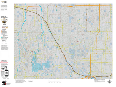 Colorado Unit 106 Elk Concentrations on a Land Ownership Base, the Hybrid Preview 1
