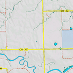 Colorado Unit 107 Elk Concentrations on a Land Ownership Base, the Hybrid Preview 2