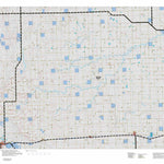 Colorado HuntData LLC Colorado Unit 107 Land Ownership Map digital map