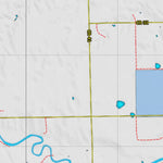 Colorado HuntData LLC Colorado Unit 107 Land Ownership Map digital map