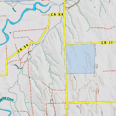 Colorado Unit 109 Elk Concentrations on a Land Ownership Base, the Hybrid Preview 2