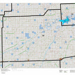 Colorado HuntData LLC Colorado Unit 109 Land Ownership Map with Elk and Mule Deer Concentrations digital map