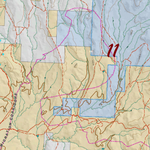 Colorado Unit 11 Elk Concentrations on a Land Ownership Base, the Hybrid Preview 2