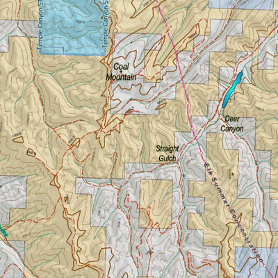 Colorado Unit 11 Elk Concentrations on a Land Ownership Base, the Hybrid Preview 3