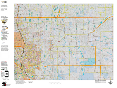 Colorado Unit 110 Elk Concentrations on a Land Ownership Base, the Hybrid Preview 1