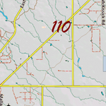 Colorado Unit 110 Elk Concentrations on a Land Ownership Base, the Hybrid Preview 2