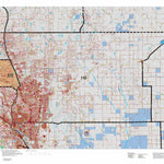Colorado HuntData LLC Colorado Unit 110 Land Ownership Map digital map