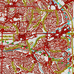 Colorado HuntData LLC Colorado Unit 110 Land Ownership Map with Elk and Mule Deer Concentrations digital map