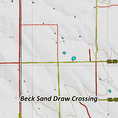Colorado HuntData LLC Colorado Unit 111 Land Ownership Map with Elk and Mule Deer Concentrations digital map