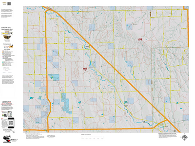 Colorado Unit 113 Elk Concentrations on a Land Ownership Base, the Hybrid Preview 1