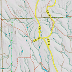 Colorado Unit 115 Elk Concentrations on a Land Ownership Base, the Hybrid Preview 3