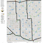 Colorado HuntData LLC Colorado Unit 115 Land Ownership Map with Elk and Mule Deer Concentrations digital map