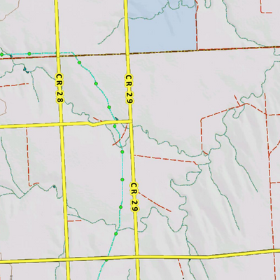 Colorado Unit 116 Elk Concentrations on a Land Ownership Base, the Hybrid Preview 2