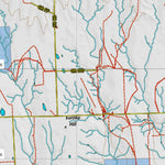 Colorado HuntData LLC Colorado Unit 116 Land Ownership Map with Elk and Mule Deer Concentrations digital map
