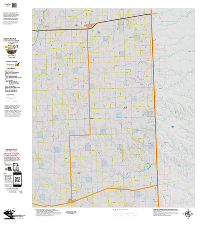 Colorado Unit 117 Elk Concentrations on a Land Ownership Base, the Hybrid Preview 1