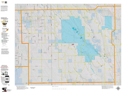 Colorado Unit 119 Elk Concentrations on a Land Ownership Base, the Hybrid Preview 1