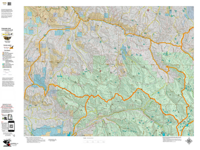 Colorado Unit 12 Elk Concentrations on a Land Ownership Base, the Hybrid Preview 1
