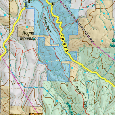 Colorado Unit 12 Elk Concentrations on a Land Ownership Base, the Hybrid Preview 3