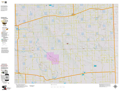 Colorado Unit 122 Elk Concentrations on a Land Ownership Base, the Hybrid Preview 1