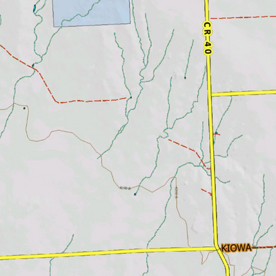 Colorado Unit 122 Elk Concentrations on a Land Ownership Base, the Hybrid Preview 2