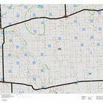 Colorado HuntData LLC Colorado Unit 122 Land Ownership Map with Elk and Mule Deer Concentrations digital map