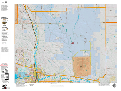 Colorado Unit 123 Elk Concentrations on a Land Ownership Base, the Hybrid Preview 1