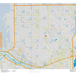 Colorado Unit 124 Elk Concentrations on a Land Ownership Base, the Hybrid Preview 1