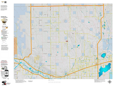 Colorado Unit 124 Elk Concentrations on a Land Ownership Base, the Hybrid Preview 1