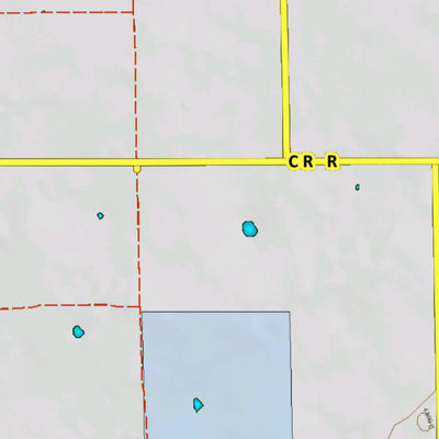 Colorado Unit 124 Elk Concentrations on a Land Ownership Base, the Hybrid Preview 2