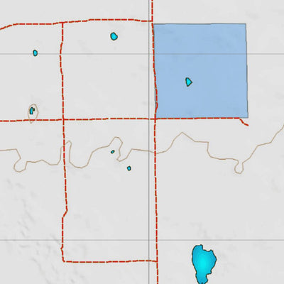 Colorado HuntData LLC Colorado Unit 124 Land Ownership Map with Elk and Mule Deer Concentrations digital map