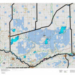 Colorado HuntData LLC Colorado Unit 125 Land Ownership Map with Elk and Mule Deer Concentrations digital map