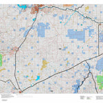 Colorado HuntData LLC Colorado Unit 128 Land Ownership Map digital map