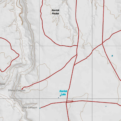 Colorado HuntData LLC Colorado Unit 128 Land Ownership Map digital map
