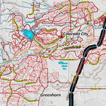 Colorado HuntData LLC Colorado Unit 128 Land Ownership Map digital map