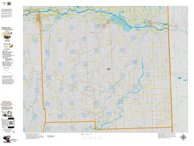 Colorado Unit 132 Elk Concentrations on a Land Ownership Base, the Hybrid Preview 1