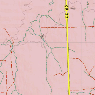Colorado HuntData LLC Colorado Unit 132 Mule Deer Concentrations digital map