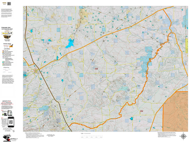 Colorado Unit 133 Elk Concentrations on a Land Ownership Base, the Hybrid Preview 1